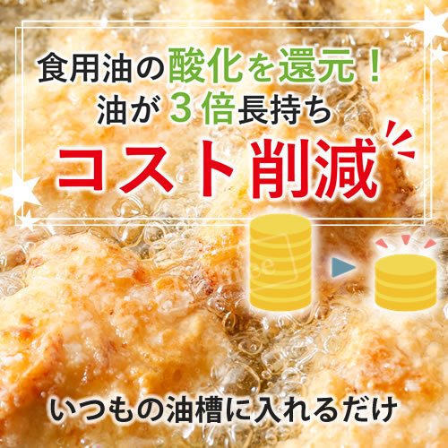 【フライ帝王GSP30】電子による油酸化還元装置。素材が際立ち、衣は軽い、揚げ物品質確実アップ　※揚げ油の劣化防止装置 【25,000台突破】