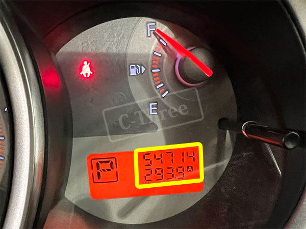 走行後メーター 293.9km走破